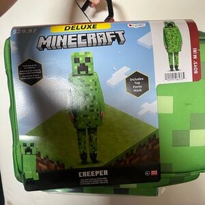Deluxe Minecraft Halloween costume creeper